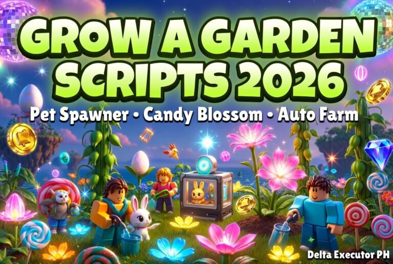 All Grow A Garden Scripts – Pet Spawner, Candy Blossom & More (2026) 6 Grow A Garden Scripts